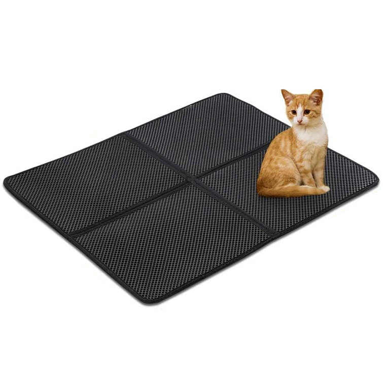 2 layer sifting cat litter cheap mat